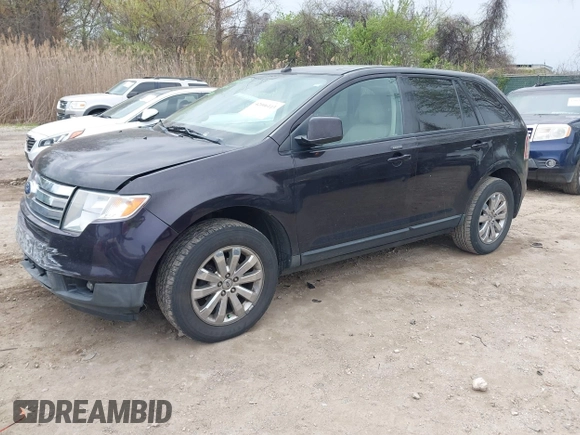 2007 Ford Edge SEL PLUS with VIN 2FMDK39C27BB33633, listed as a IAAI auction lot 42006113 with 218,462 mi miles. Bid and sale history available at carsss.com. Image 2.