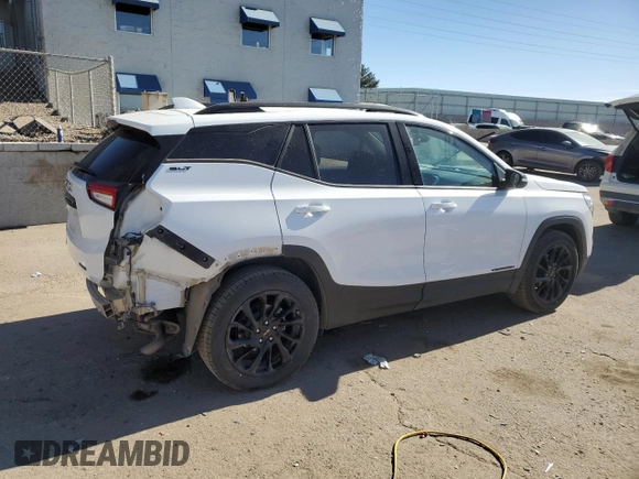 2023 GMC Terrain SLT with VIN 3GKALVEG4PL154145, listed as a Copart auction lot 89008375 with 55,445 mi miles and Salvage Title. Bid and sale history available at carsss.com. Image 3.