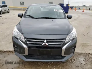2024 Mitsubishi Mirage ES with VIN ML32AUHJ4RH013782, listed as a Copart auction lot 58069015 with 7,366 mi miles and Salvage title. Bid and sale history available at DreamBid. Image 5.