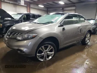 2011 Nissan Murano CrossCabriolet with VIN JN8AZ1FYXBW000749, listed as a Copart auction lot 43936195 with 151,393 mi miles and Salvage Title. Bid and sale history available at carsss.com. Image 1.