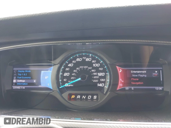 2013 Ford Taurus SHO с VIN 1FAHP2KT4DG164646, выставлен на аукционе IAAI как лот 42274365 с пробегом 225 482 миль миль и . История ставок и продаж доступна на DreamBid. Изображение 7.