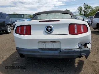 2012 Ford Mustang V6 with VIN 1ZVBP8EM4C5230644, listed as a Copart auction lot 55161895 with 188,395 mi miles and Clean Title. Bid and sale history available at carsss.com. Image 6.