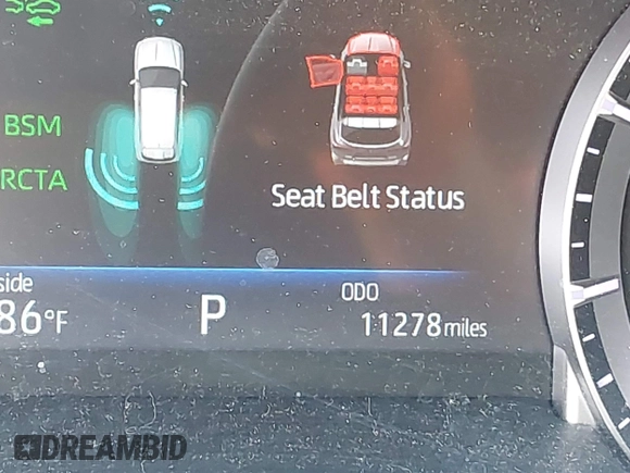 2023 Toyota Highlander L with VIN 5TDKDRAH8PS019733, listed as a IAAI auction lot 42459336 with 11,278 mi miles and . Bid and sale history available at DreamBid. Image 16.