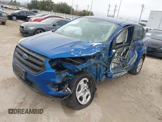 2018 Ford Escape S with VIN 1FMCU0F76JUD43486, listed as a IAAI auction lot 41610133 with 128,479 mi miles and . Bid and sale history available at DreamBid. Image 17.