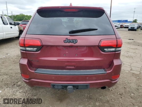 2017 Jeep Grand Cherokee Laredo with VIN 1C4RJFAG4HC885963, listed as a Copart auction lot 58713705 with 95,071 mi miles and Clean title. Bid and sale history available at DreamBid. Image 6.