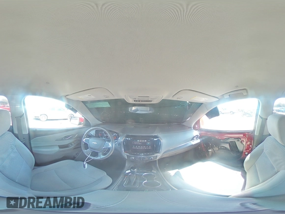 2018 Chevrolet Traverse LT Cloth with VIN 1GNERGKW6JJ242459, listed as a Copart auction lot 58420105 with 98,586 mi miles and Salvage title. Bid and sale history available at DreamBid. Image 16.