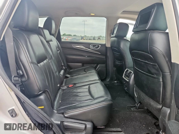 2014 Infiniti QX60 with VIN 5N1AL0MM1EC552553, listed as a Copart auction lot 63285785 with 174,041 mi miles and Salvage title. Bid and sale history available at DreamBid. Image 11.