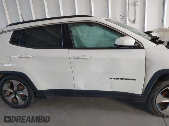 2019 Jeep Compass Latitude with VIN 3C4NJCBB9KT654889, listed as a IAAI auction lot 41406193 with 151,958 mi miles and . Bid and sale history available at DreamBid. Image 13.