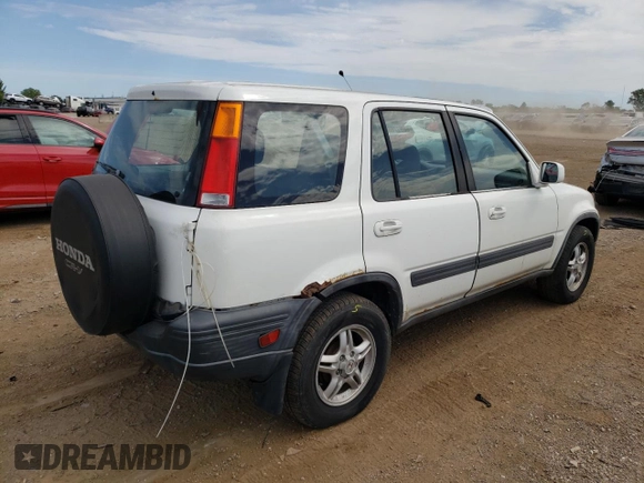 1999 Honda CR-V EX with VIN JHLRD1869XC004117, listed as a Copart auction lot 66917664 with 215,163 mi miles and Salvage Title. Bid and sale history available at carsss.com. Image 3.