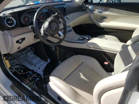 2018 Mercedes-Benz E-Class E 400 with VIN WDD1J6FB8JF047827, listed as a Copart auction lot 41711035 with 18,142 mi miles and Salvage Title. Bid and sale history available at carsss.com. Image 8.