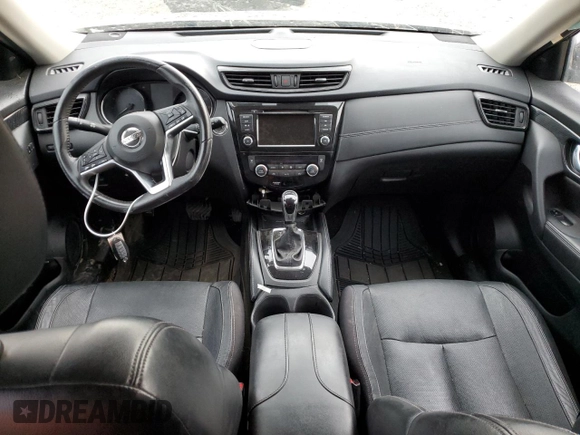 2018 Nissan Rogue S with VIN JN8AT2MT5JW460270, listed as a Copart auction lot 55689264 with 96,331 mi miles and Salvage Title. Bid and sale history available at carsss.com. Image 8.