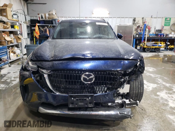 2024 Mazda CX-90 Premium Plus z VIN JM3KKEHD9R1174445, wystawiony jako Copart lot #45038705 z przebiegiem 10 178 mil mil oraz Szkoda całkowita • Salvage title. Historia ofert i sprzedaży dostępna na DreamBid. Obrazek 5.