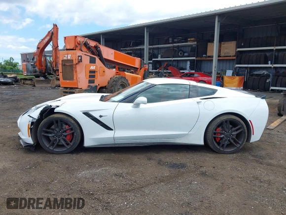 2017 Chevrolet Corvette Z51 2LT with VIN 1G1YK2D72H5114203, listed as a IAAI auction lot 42165465 with 36,385 mi miles and . Bid and sale history available at DreamBid. Image 14.