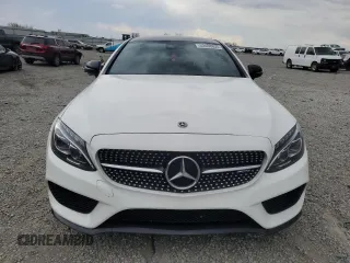 2018 Mercedes-Benz C 43 AMG with VIN WDDWJ6EB6JF650850, listed as a Copart auction lot 52498635 with 122,994 mi miles and Salvage title. Bid and sale history available at DreamBid. Image 5.