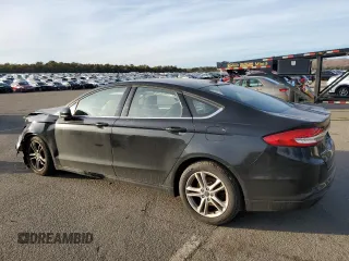 2018 Ford Fusion SE with VIN 3FA6P0HD0JR210070, listed as a Copart auction lot 43629525 with 161,373 mi miles and Salvage Title. Bid and sale history available at DreamBid. Image 2.