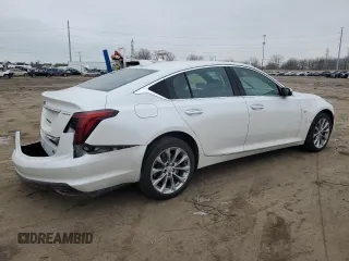 2022 Cadillac CT5 Premium Luxury z VIN 1G6DT5RK0N0133815, wystawiony jako Copart lot #41444045 z przebiegiem 31 931 mil mil oraz Szkody całkowita. Historia ofert i sprzedaży dostępna na DreamBid. Obrazek 3.