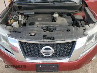 2016 Nissan Pathfinder Platinum with VIN 5N1AR2MM1GC616054, listed as a Copart auction lot 70506944 with 97,532 mi miles and Salvage title. Bid and sale history available at DreamBid. Image 12.