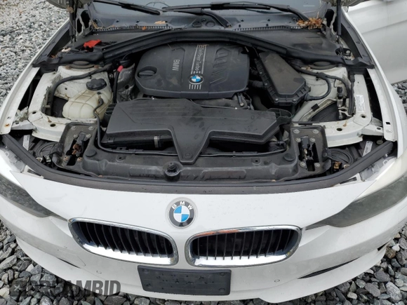 2014 BMW 3 Series 328d xDrive with VIN WBA3D5C5XEKX95184, listed as a Copart auction lot 53829225 with 160,062 mi miles and Clean title. Bid and sale history available at DreamBid. Image 11.