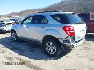 2017 Chevrolet Equinox LT with VIN 2GNFLFEK1H6228744, listed as a IAAI auction lot 41753330 with 72,515 mi miles and . Bid and sale history available at DreamBid. Image 3.