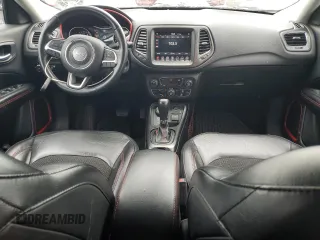 2019 Jeep Compass Trailhawk with VIN 3C4NJDDB0KT775734, listed as a Copart auction lot 50726555 with 81,812 mi miles and Salvage Title. Bid and sale history available at carsss.com. Image 8.
