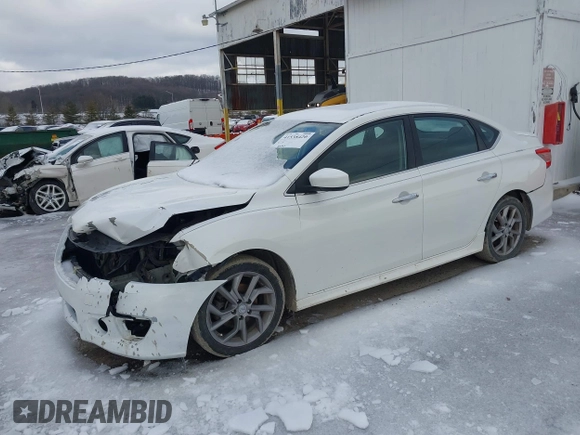 2013 Nissan Sentra FE+ S with VIN 3N1AB7AP3DL607413, listed as a IAAI auction lot 41538420 with 140,783 mi miles and . Bid and sale history available at DreamBid. Image 17.