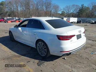 2018 Audi A4 Premium Plus with VIN WAULMAF42JA067113, listed as a IAAI auction lot 41411398 with 49,603 mi miles. Bid and sale history available at carsss.com. Image 3.