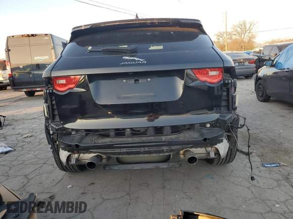 2018 Jaguar F-Pace 30t R-Sport z VIN SADCL2GX1JA287528, wystawiony jako Copart lot #82124544 z przebiegiem 51 720 mil mil oraz Szkoda całkowita • Salvage title. Historia ofert i sprzedaży dostępna na DreamBid. Obrazek 6.