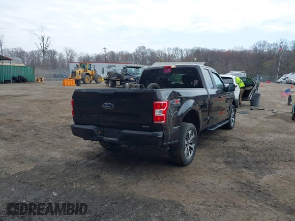2020 Ford F-150 XL with VIN 1FTEX1EP9LKD59711, listed as a IAAI auction lot 41907922 with 67,175 mi miles. Bid and sale history available at carsss.com. Image 4.