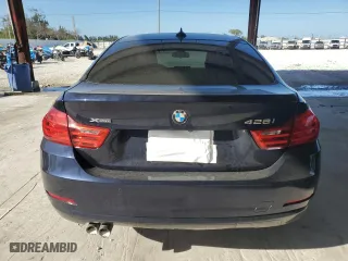 2015 BMW 4 Series 428i xDrive with VIN WBA4C9C54FD330243, listed as a Copart auction lot 48339095 with 85,753 mi miles and Salvage Title. Bid and sale history available at carsss.com. Image 6.