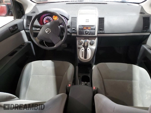 2010 Nissan Sentra S with VIN 3N1AB6APXAL626174, listed as a Copart auction lot 54505205 with 101,040 mi miles and Salvage Title. Bid and sale history available at carsss.com. Image 8.