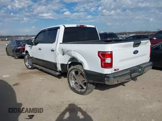 2018 Ford F-150 XL with VIN 1FTEW1C59JKD98218, listed as a IAAI auction lot 41406012 with 103,435 mi miles. Bid and sale history available at carsss.com. Image 3.