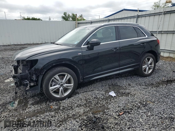 2023 Audi Q3 S line Premium Plus с VIN WA1EECF37P1138112, выставлен на аукционе Copart как лот 61012815 с пробегом 39 366 миль миль и Списание • Salvage title. История ставок и продаж доступна на DreamBid. Изображение 1.