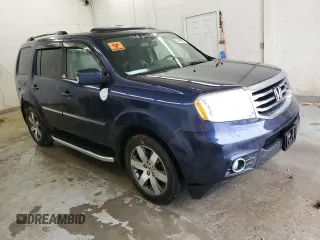 2015 Honda Pilot Touring with VIN 5FNYF3H9XFB015329, listed as a Copart auction lot 49353145 with 70,084 mi miles and Clean Title. Bid and sale history available at carsss.com. Image 4.