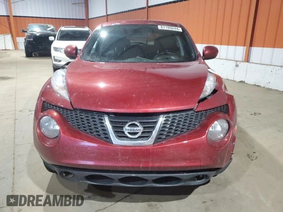 2014 Nissan Juke SL with VIN JN8AF5MV2ET484284, listed as a Copart auction lot 87199244 with 185,811 mi miles and Salvage Title. Bid and sale history available at carsss.com. Image 5.