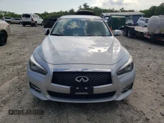 2017 Infiniti Q50 3.0t Sport with VIN JN1EV7AR9HM838872, listed as a Copart auction lot 62666234 with 87,657 mi miles and Non Repairable. Bid and sale history available at carsss.com. Image 5.