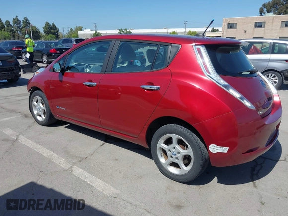 2013 Nissan LEAF SL with VIN 1N4AZ0CP5DC418535, listed as a IAAI auction lot 42084970 with 51,361 mi miles and . Bid and sale history available at DreamBid. Image 3.