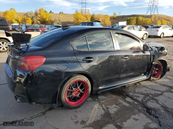 2020 Subaru WRX with VIN JF1VA1A61L9813896, listed as a Copart auction lot 77330174 with 46,858 mi miles and Salvage Title. Bid and sale history available at carsss.com. Image 3.