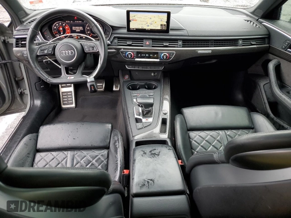 2019 Audi S4 Premium Plus with VIN WAUB4AF41KA074437, listed as a Copart auction lot 44713143 with 35,370 mi miles. Bid and sale history available at carsss.com. Image 8.