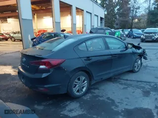 2019 Hyundai Elantra Preferred with VIN KMHD84LF9KU735813, listed as a IAAI auction lot 41073996 with 96,326 mi miles. Bid and sale history available at carsss.com. Image 4.