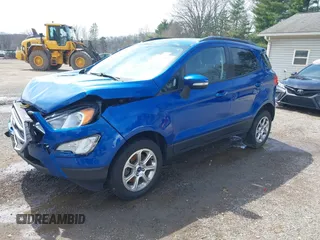 2018 Ford EcoSport SE with VIN MAJ6P1UL9JC212272, listed as a IAAI auction lot 41980901 with 108,488 mi miles. Bid and sale history available at carsss.com. Image 2.