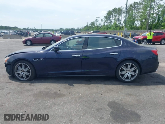 2015 Maserati Quattroporte S Q4 z VIN ZAM56RRA0F1141329, wystawiony jako IAAI lot #42095724 z przebiegiem 38 230 mil mil oraz . Historia ofert i sprzedaży dostępna na DreamBid. Obrazek 14.