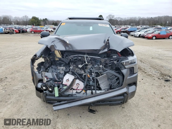 2025 Toyota Sequoia SR5 with VIN 7SVAAABA6SX050186, listed as a Copart auction lot 41531945 with 0 mi miles and Salvage Title. Bid and sale history available at carsss.com. Image 5.