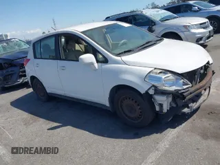 2012 Nissan Versa S with VIN 3N1BC1CP4CK287793, listed as a IAAI auction lot 41968728 with 181,924 mi miles. Bid and sale history available at carsss.com. Image 1.