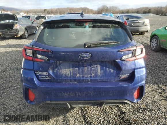 2024 Subaru Impreza RS with VIN JF1GUHJCXR8325690, listed as a Copart auction lot 42430525 with 7,199 mi miles and Salvage Title. Bid and sale history available at carsss.com. Image 6.
