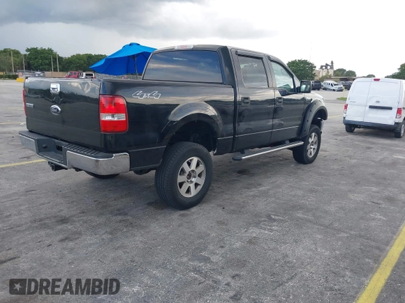2007 Ford F-150 XLT with VIN 1FTPW14V37FA12420, listed as a IAAI auction lot 42800454 with 157,454 mi miles and . Bid and sale history available at DreamBid. Image 4.