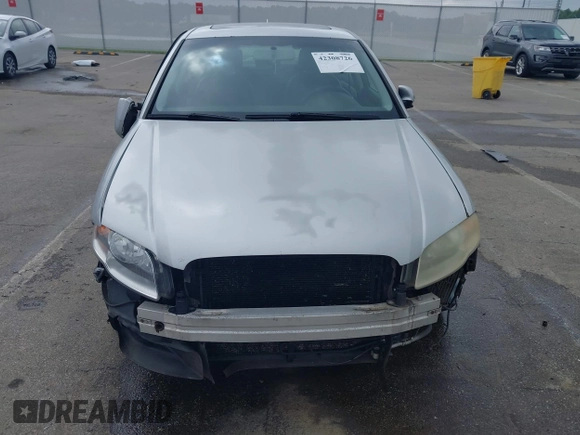 2008 Audi A4 2.0T with VIN WAUDF78E48A169711, listed as a IAAI auction lot 42308726 with 132,916 mi miles and . Bid and sale history available at DreamBid. Image 6.