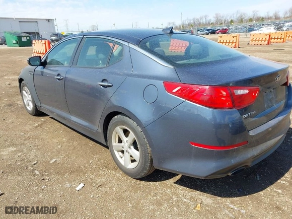 2015 Kia Optima LX with VIN 5XXGM4A78FG481757, listed as a IAAI auction lot 41890803 with 111,409 mi miles. Bid and sale history available at carsss.com. Image 3.