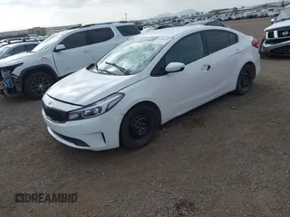 2017 Kia Forte LX with VIN 3KPFK4A71HE017819, listed as a IAAI auction lot 42086163 with 97,534 mi miles. Bid and sale history available at carsss.com. Image 16.
