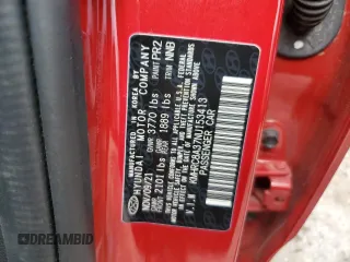 2022 Hyundai Venue SEL with VIN KMHRC8A37NU153413, listed as a Copart auction lot 58733005 with 15,365 mi miles and Salvage title. Bid and sale history available at DreamBid. Image 13.