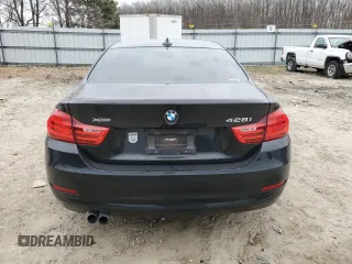 2015 BMW 4 Series 428i xDrive with VIN WBA3N9C53FK247677, listed as a Copart auction lot 45958615 with 79,114 mi miles and Salvage title. Bid and sale history available at DreamBid. Image 6.